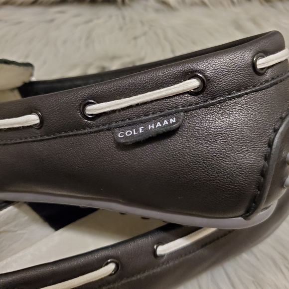 Cole Haan Black Zerogrand Moc Driver Sz 9 - Picture 8 of 8